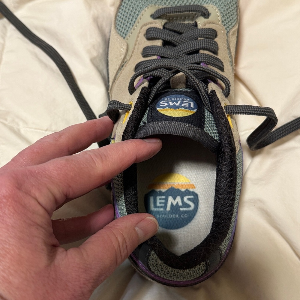 Lems Trailhead Sneakers with Orange Soles - Picture 5 of 6